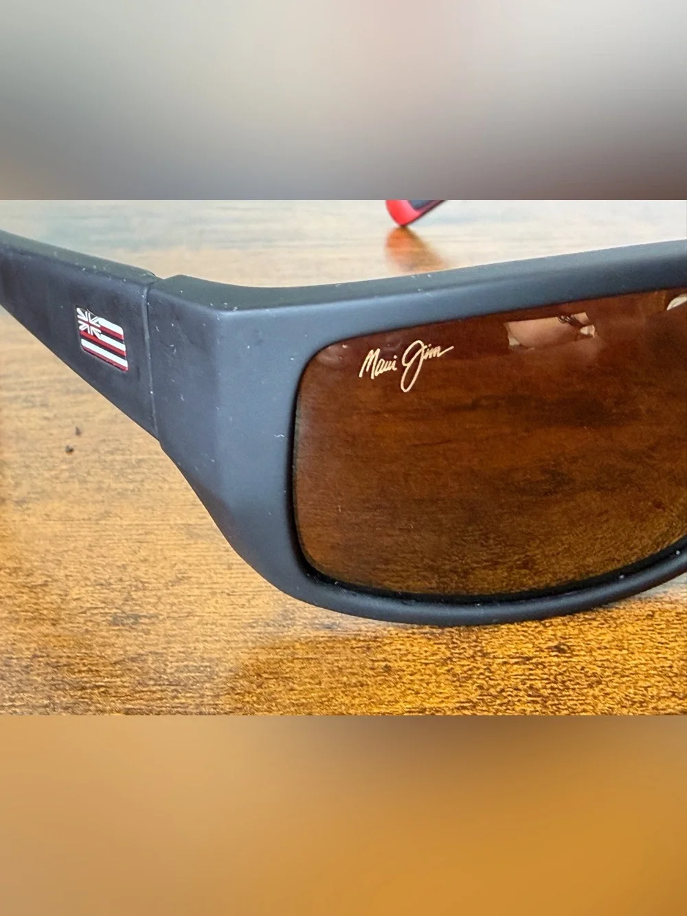 Maui Jim Wassup Hawaiian Flag Sunglasses